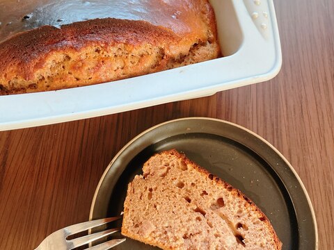 しっとり！プロテインバナナパウンドケーキ